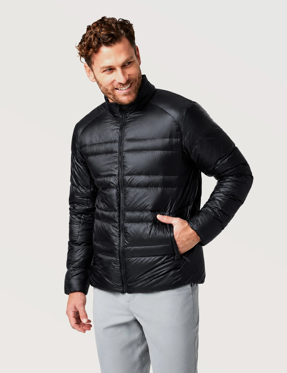 Modern Zip Front Jacket