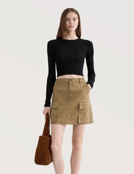 Utility Pocket Mini Skirt