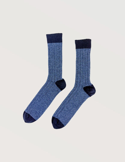 Classic Ribbed Crew Socks