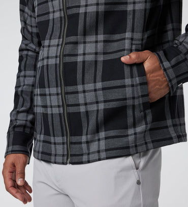 Checkered Casual Jacket For Men