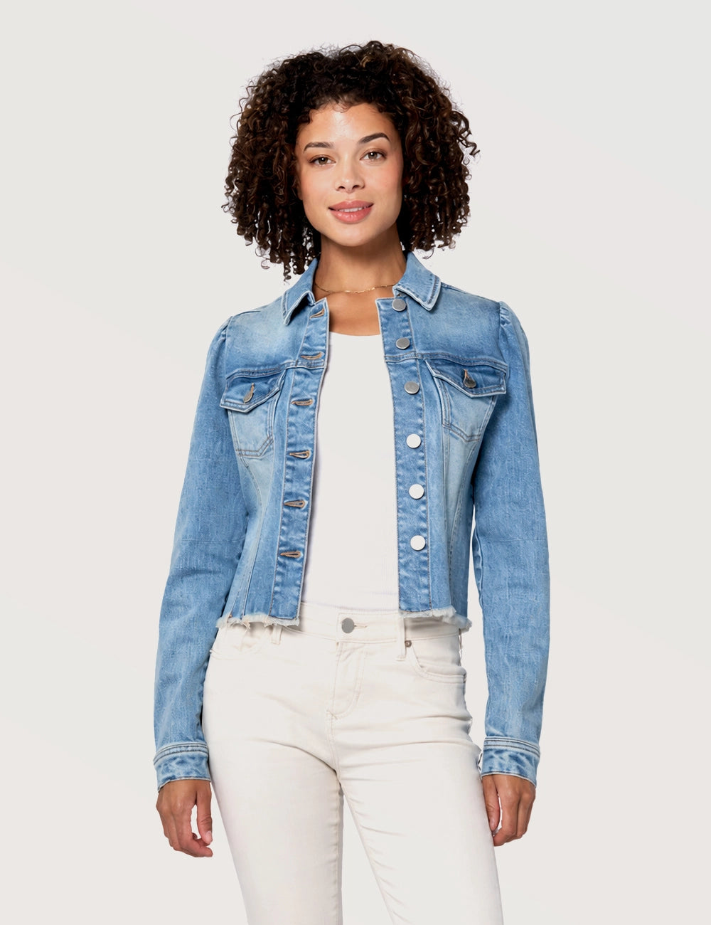 Cropped Denim Jacket