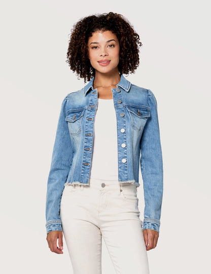 Cropped Denim Jacket