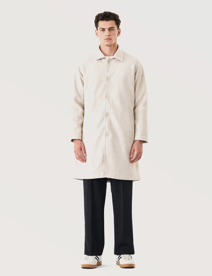 Men’s Modern Long Overcoat
