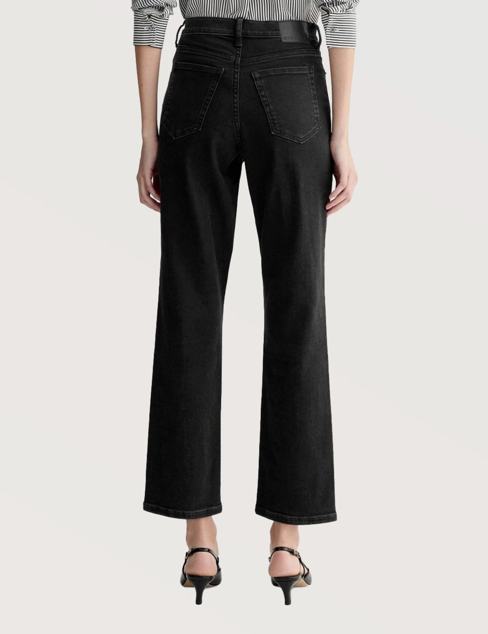 High Rise Straight Jeans