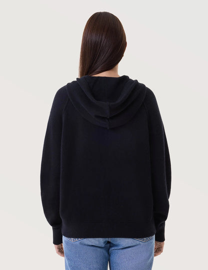 Casual Zip Hooded Cardigan