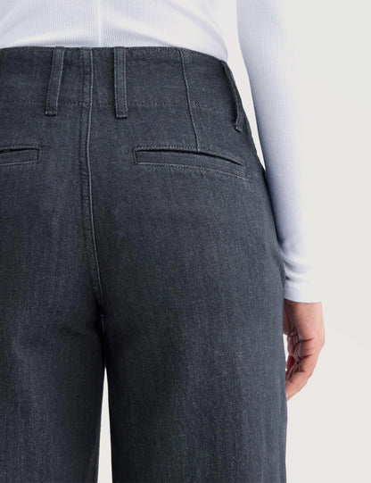 Modern Wide Denim Pants