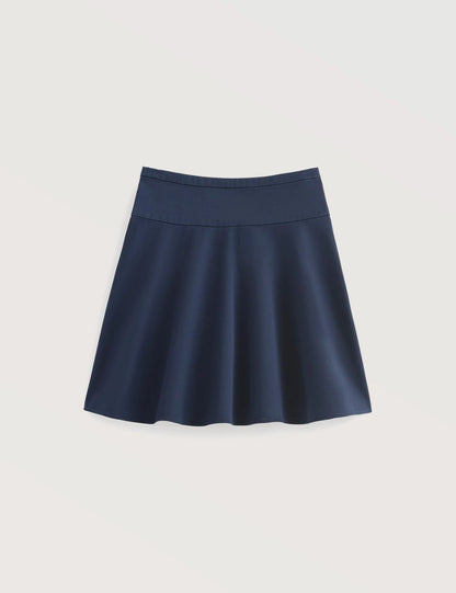 High-waist Flared Skirt