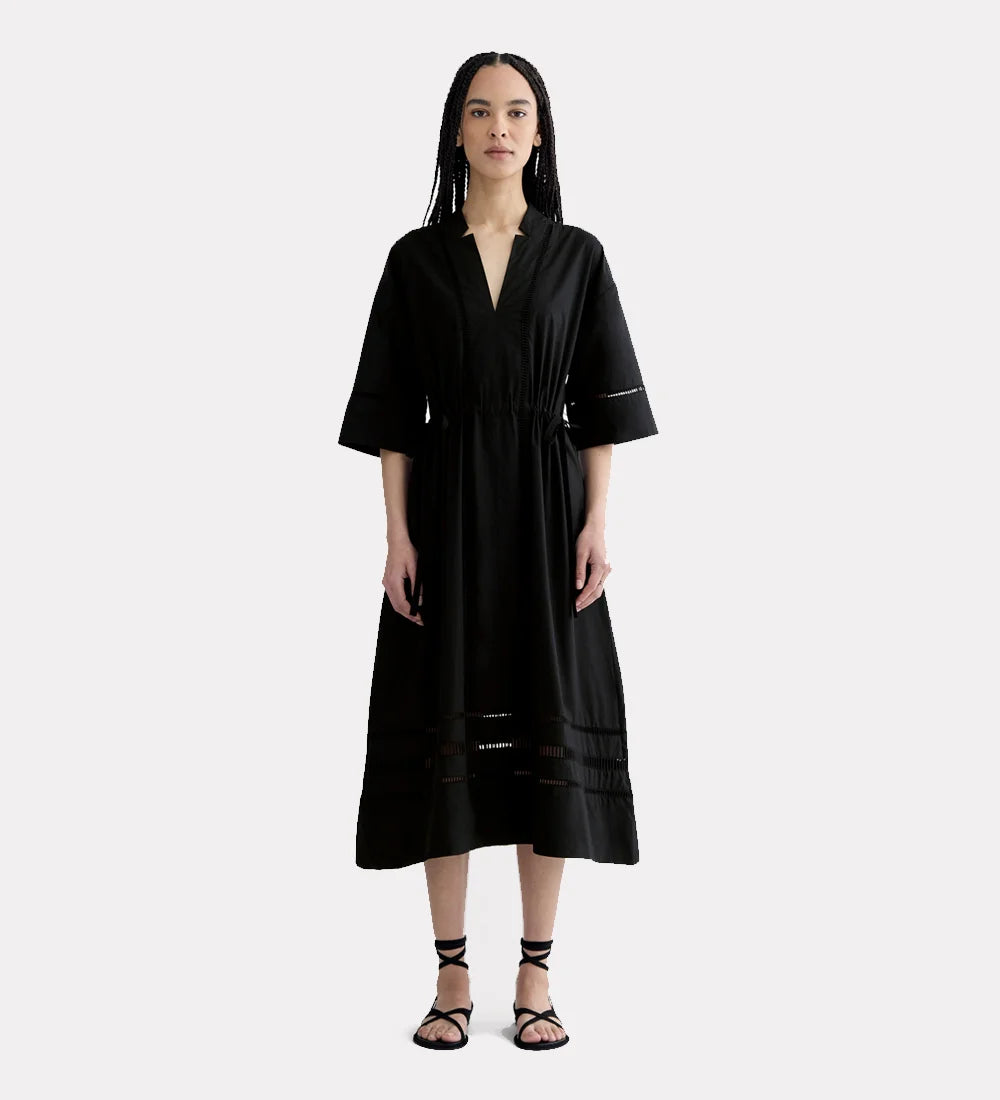 Flare midi dress