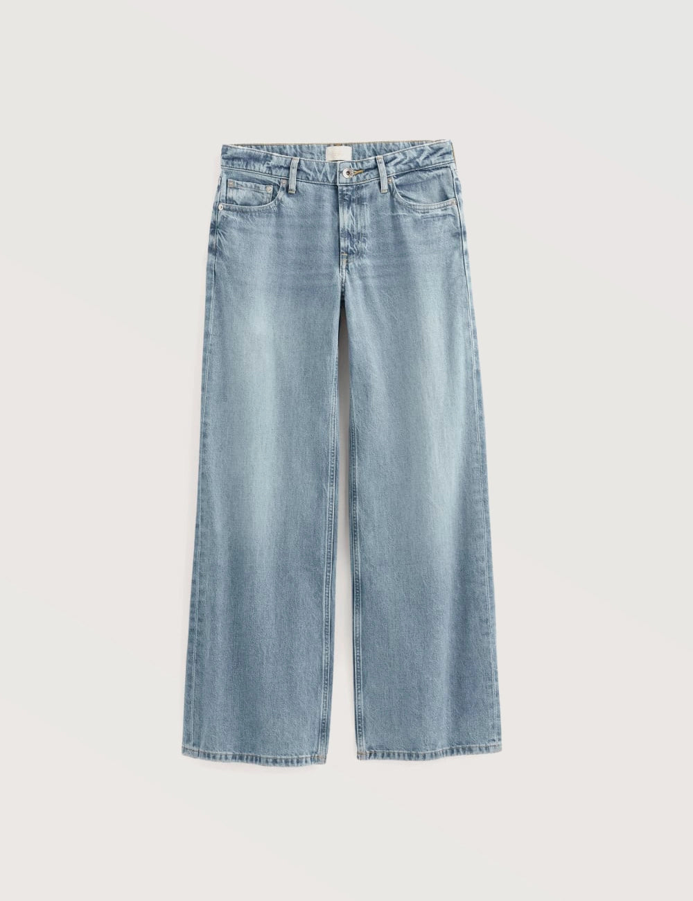 Loose Straight Denim Pants