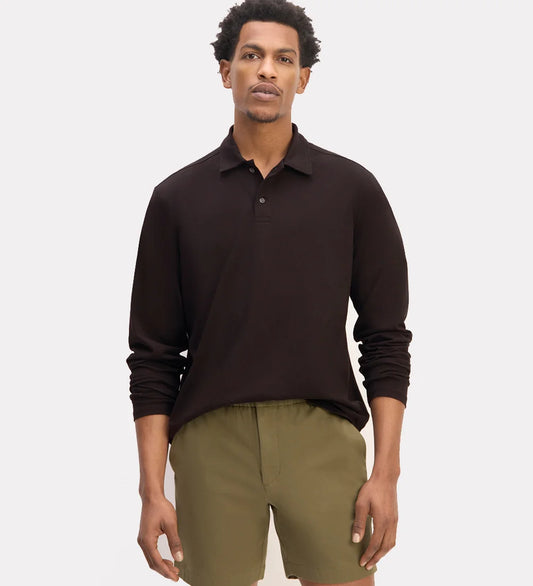 Men Oversized Polo T-shirt