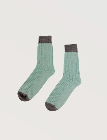 Unisex Ribbed Crew Socks