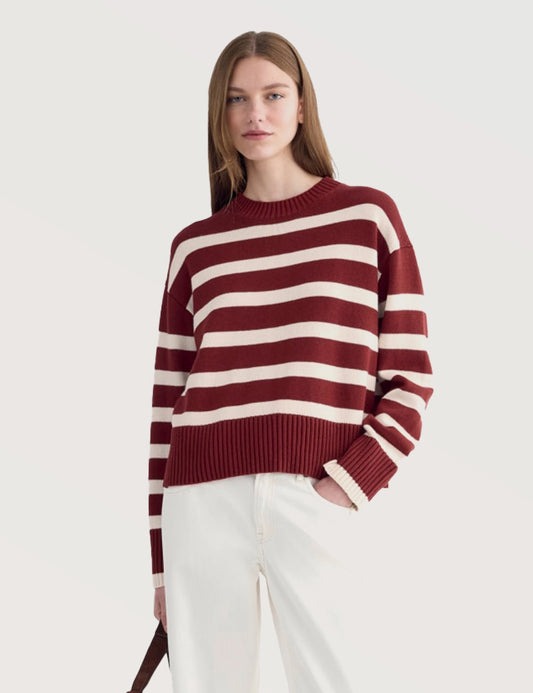 Classic Crewneck Knit Sweater