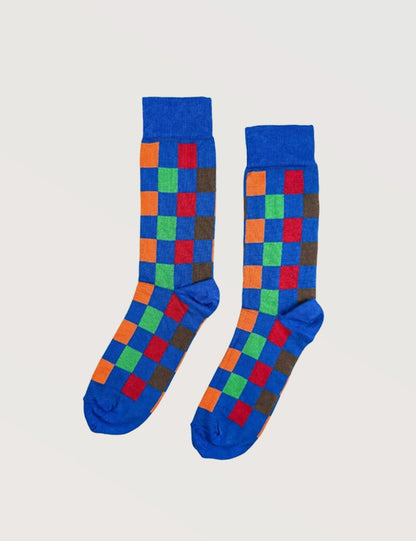 Casual Patterned Crew Socks