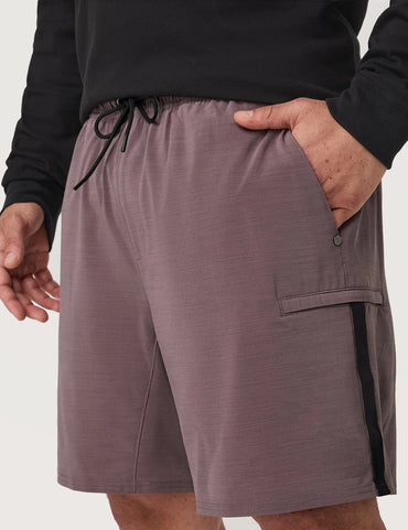 Elastic Waist Gym Shorts