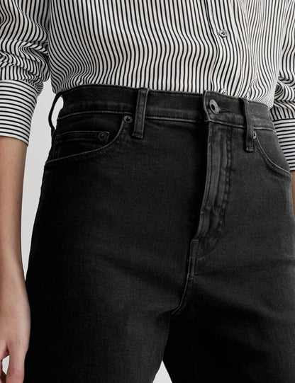 High Rise Straight Jeans