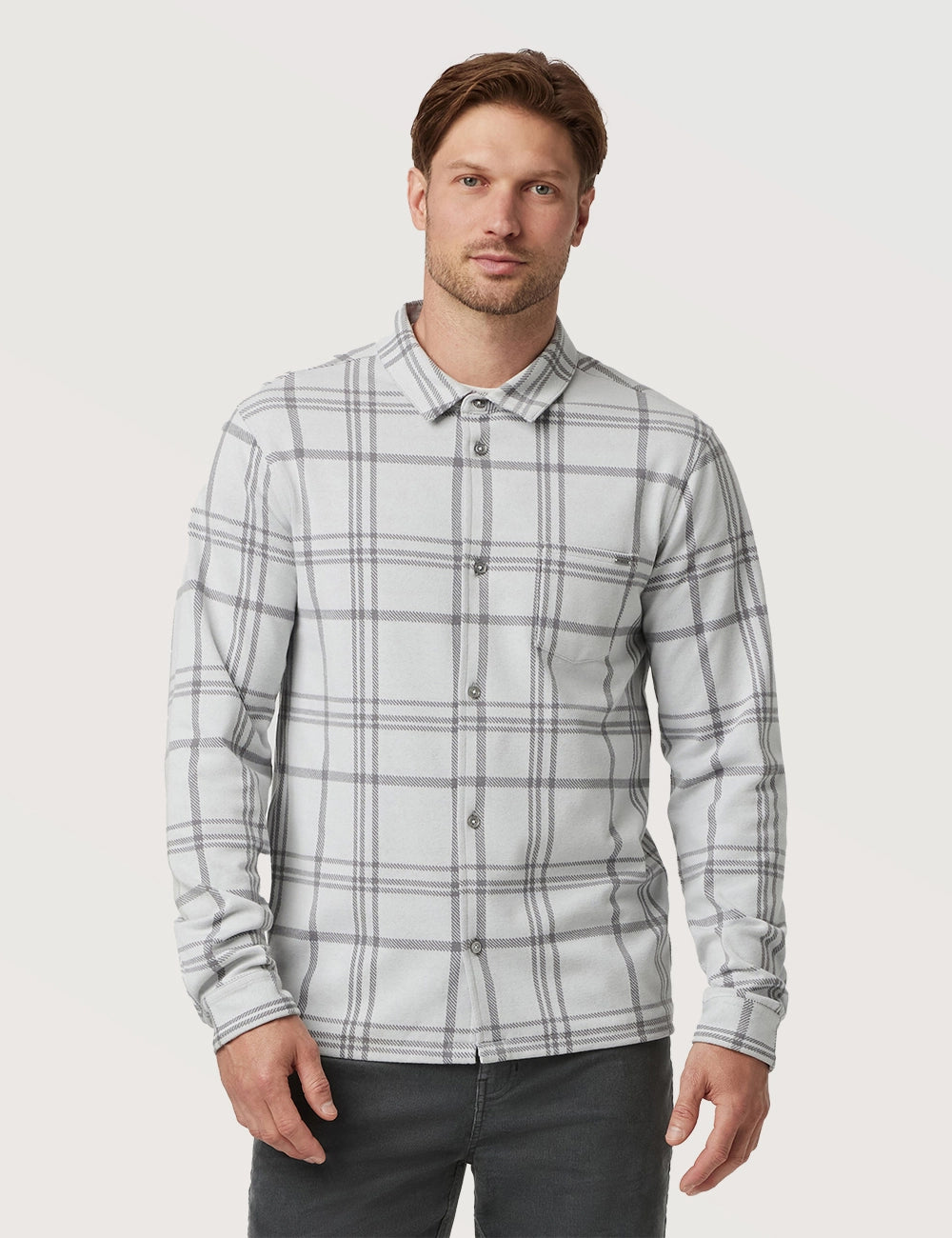 Everyday Plaid Layering Shirt
