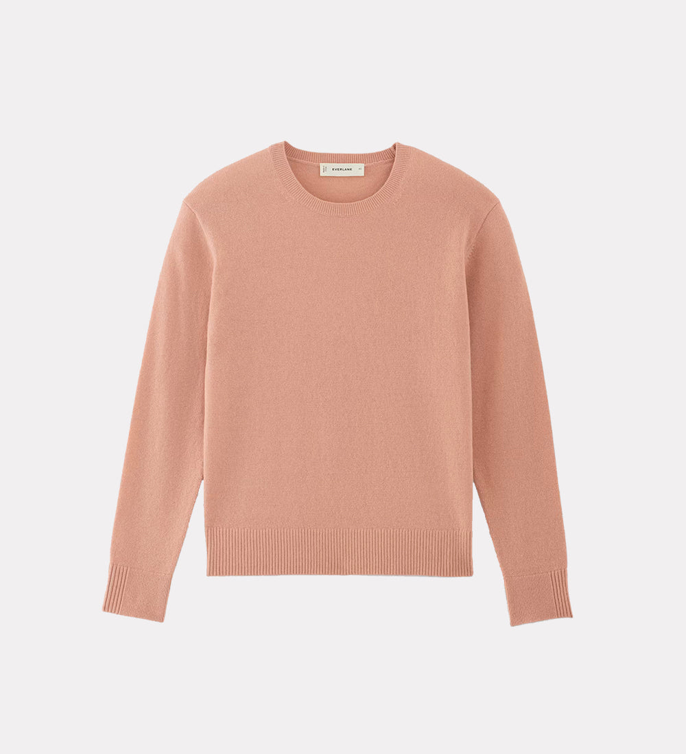 Cotton crew neck sweater