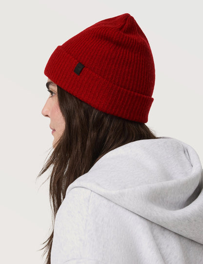 Unisex Ribbed Knit Beanie