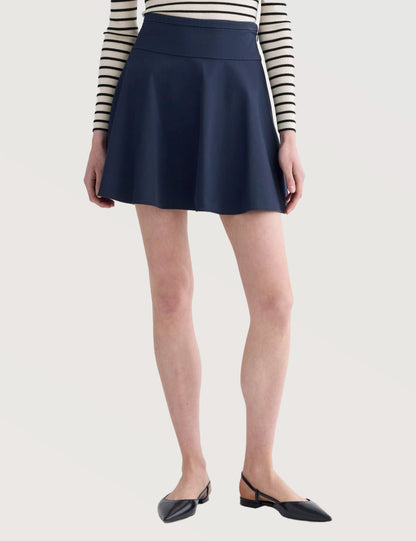 High-waist Flared Skirt