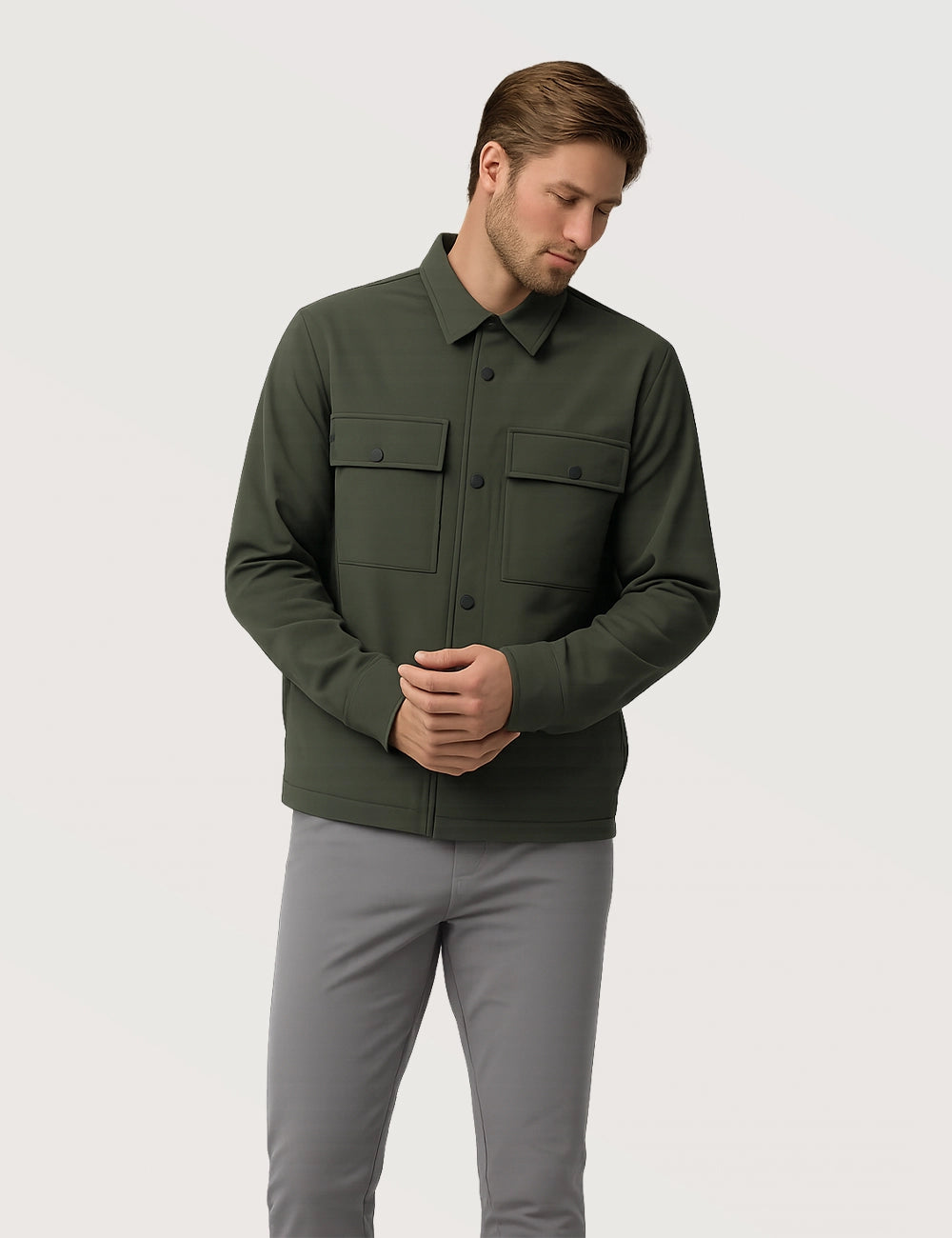Men’s Modern Shirt Jacket