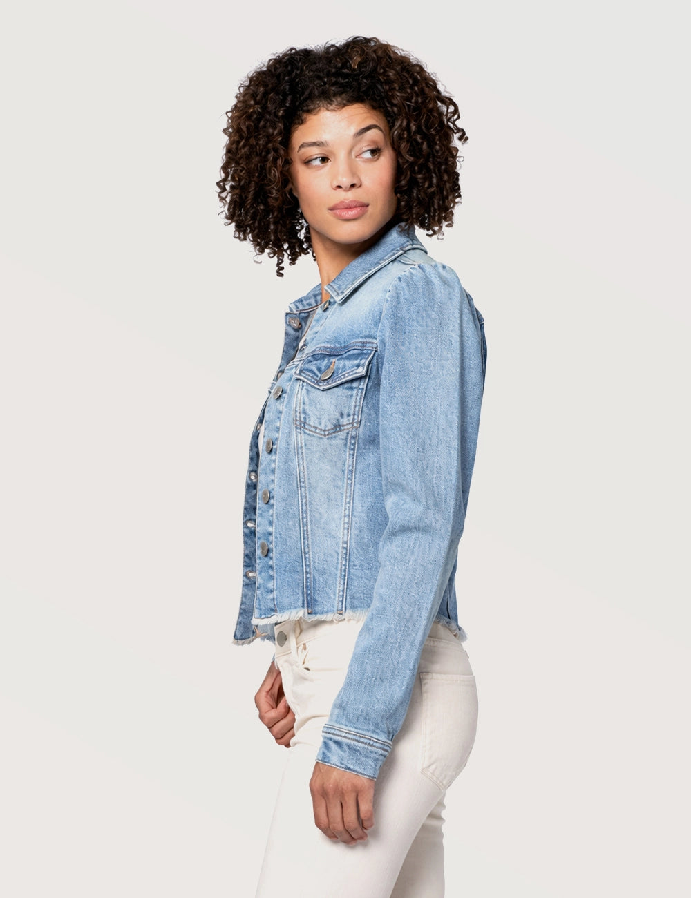 Cropped Denim Jacket