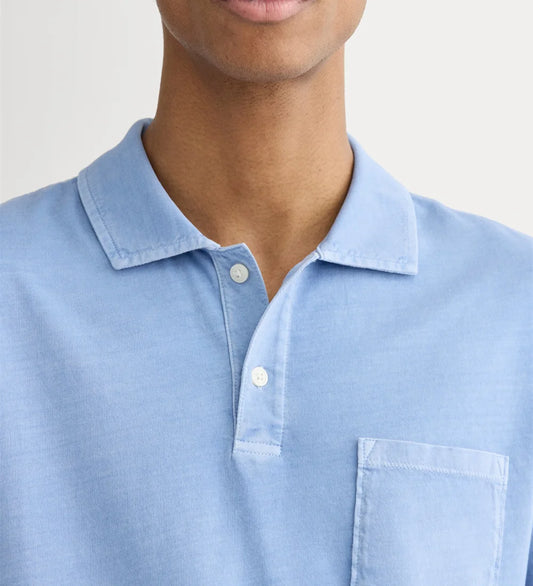 Men's polo neck t-shirt
