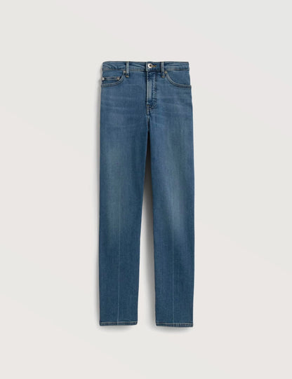 High Rise Straight Jeans