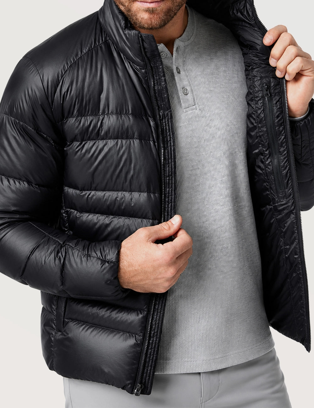 Modern Zip Front Jacket