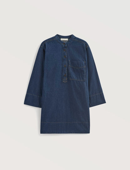 Denim Popover Dress