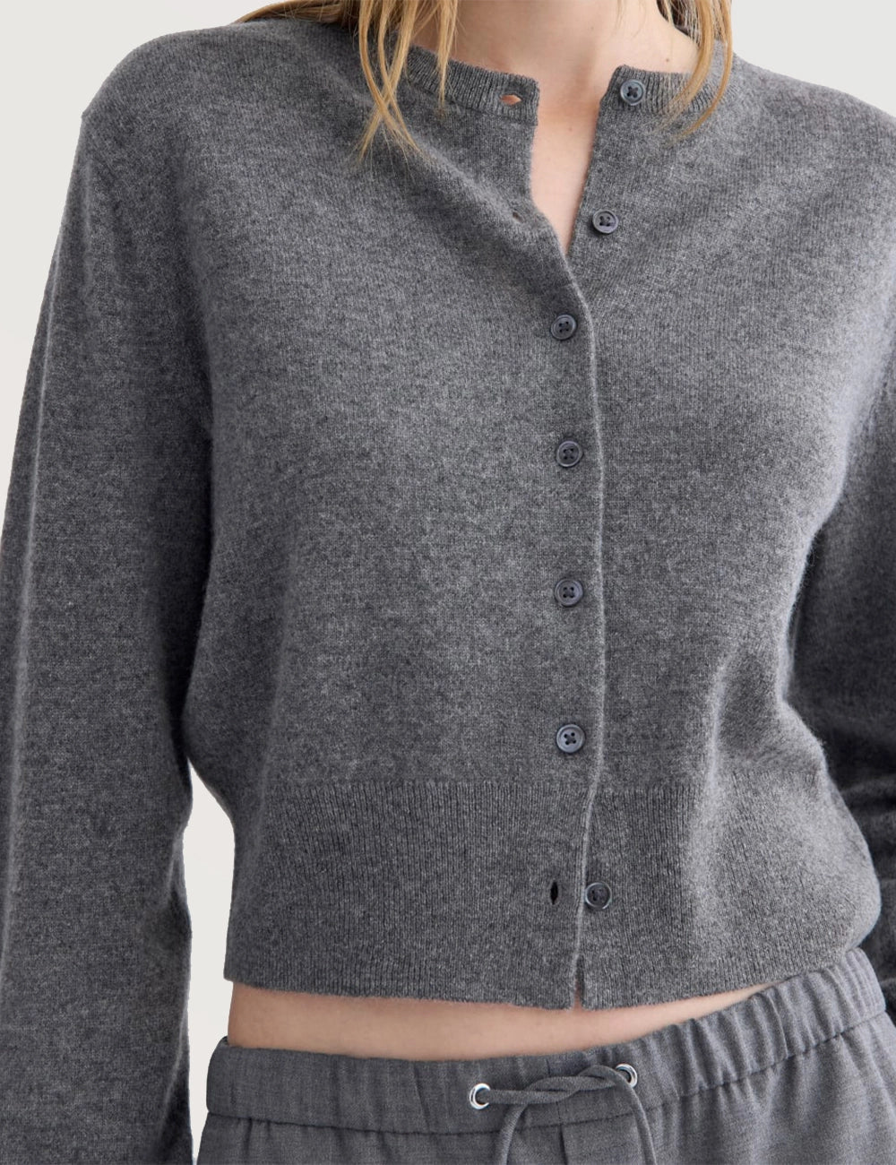 Classic Button Knit Cardigan