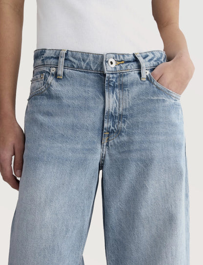 Loose Straight Denim Pants