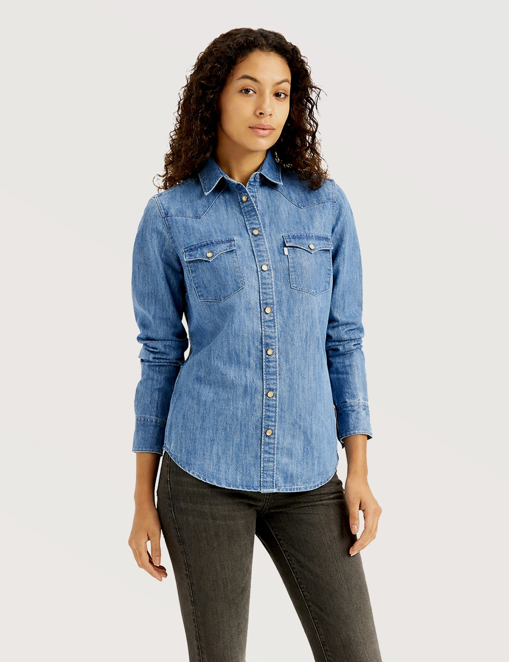 Classic Blue Denim Shirt