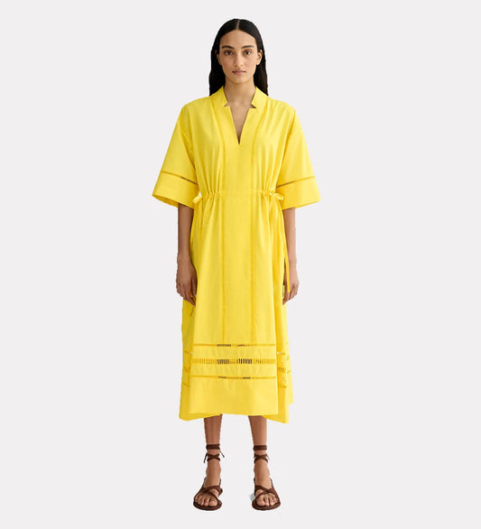 Flare midi dress