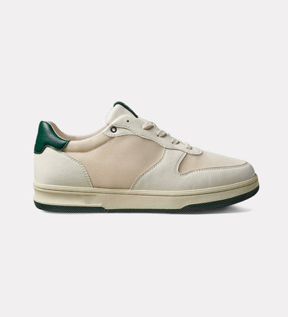 Panelled lace-up sneakers