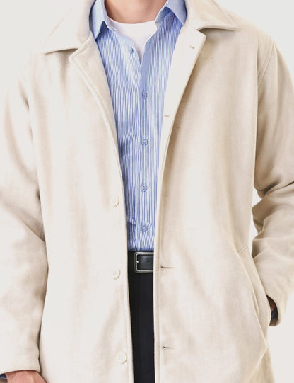 Men’s Modern Long Overcoat