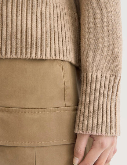 Classic Crewneck Knit Sweater