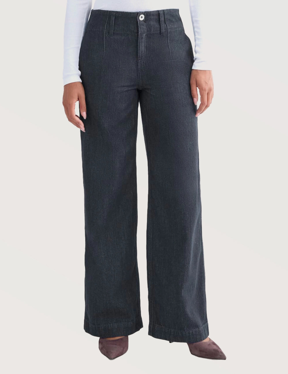 Modern Wide Denim Pants