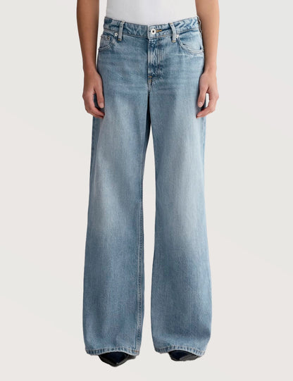 Loose Straight Denim Pants