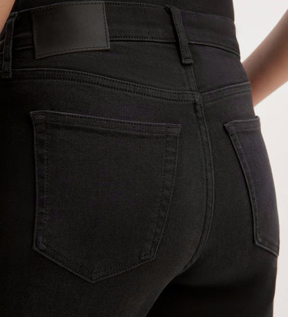 Women's high rise kick-flare jeans