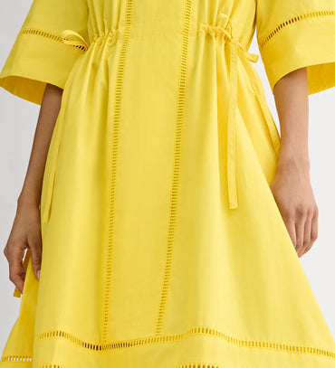 Flare midi dress
