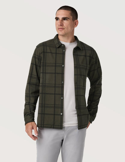 Everyday Plaid Layering Shirt