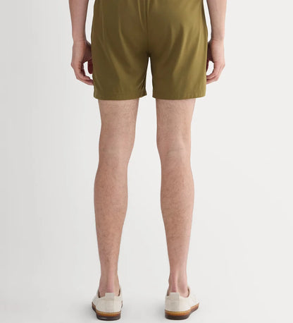 Men solid cotton shorts
