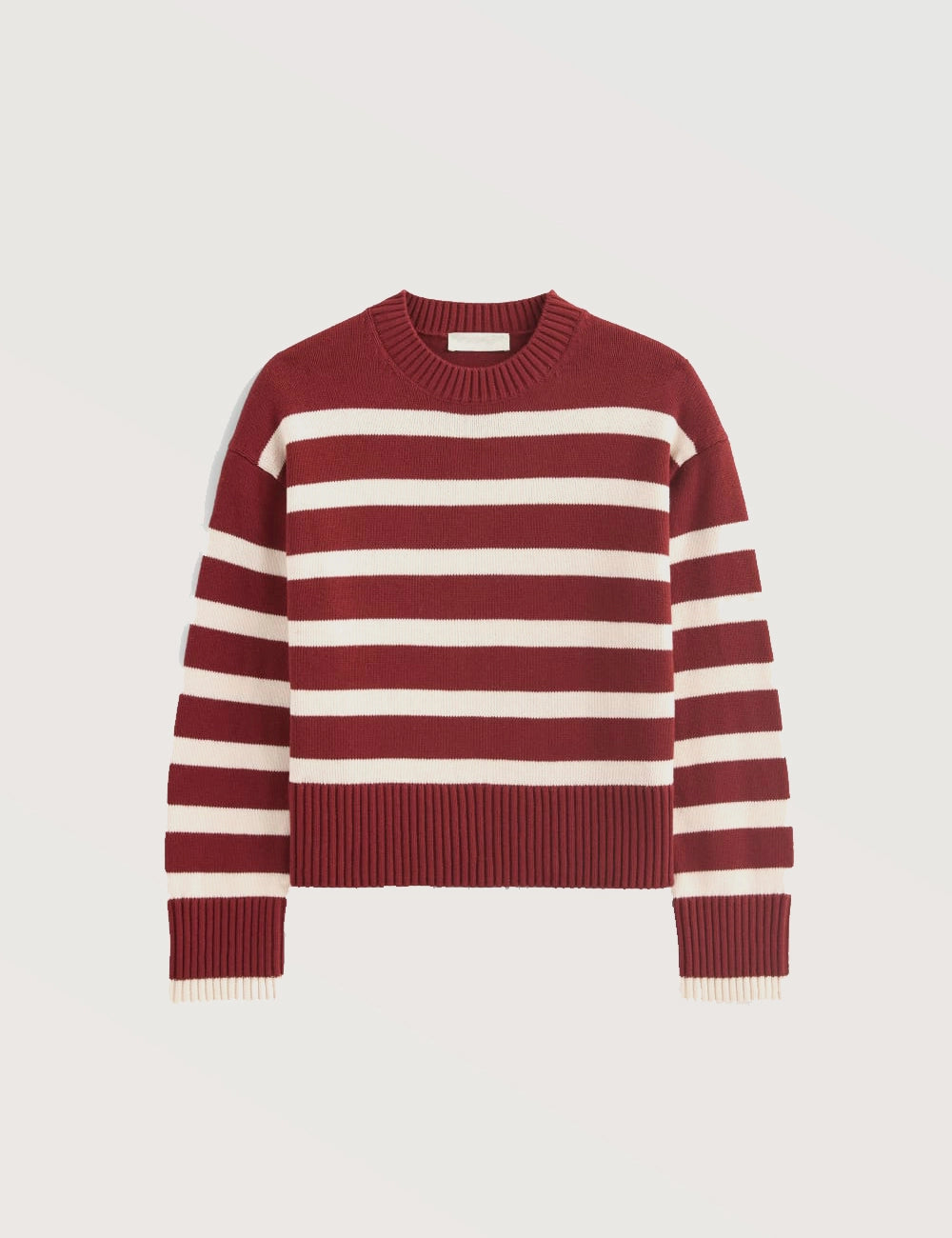 Classic Crewneck Knit Sweater