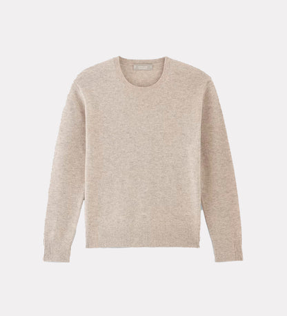 Cotton crew neck sweater