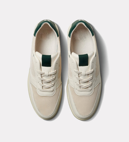 Panelled lace-up sneakers