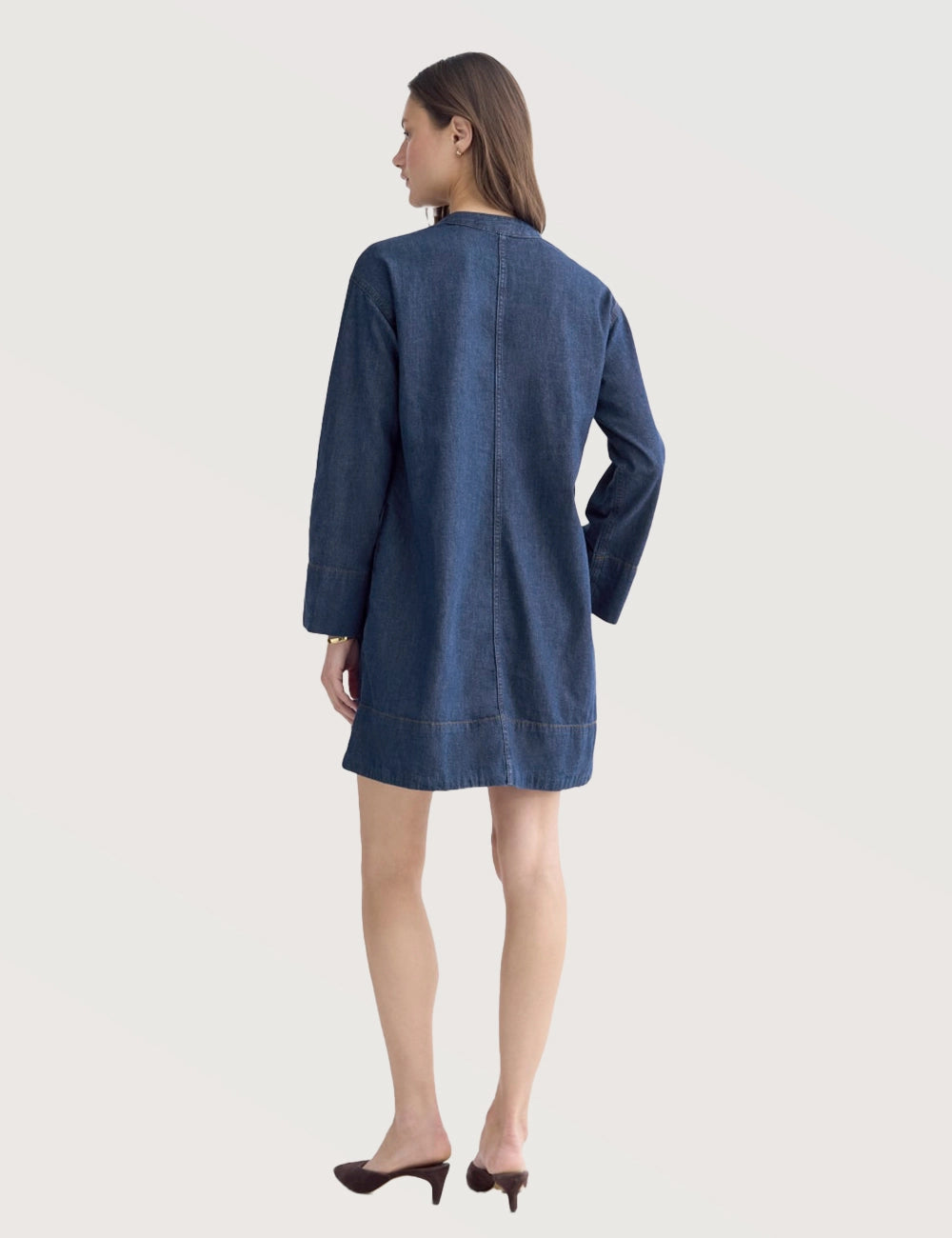 Denim Popover Dress