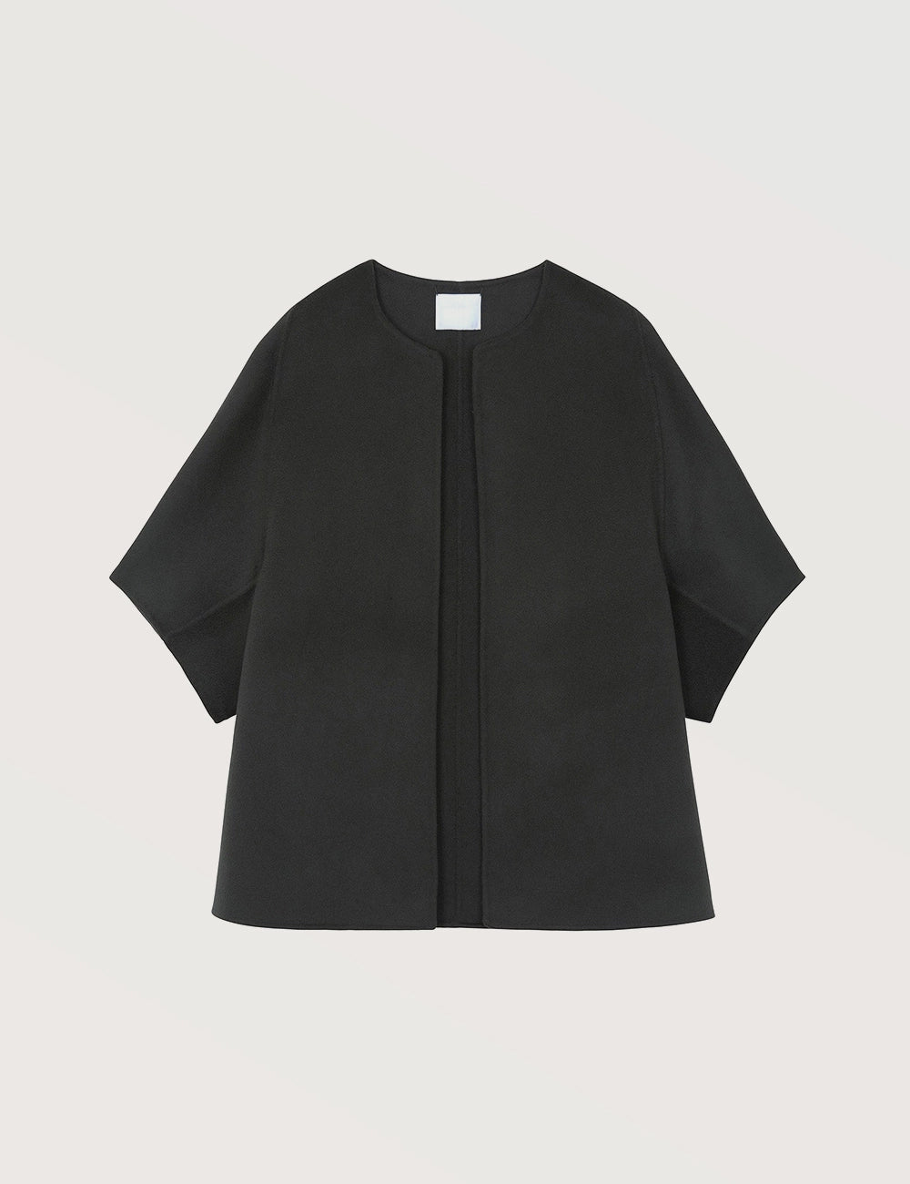 Relaxed Open Front Jacket
