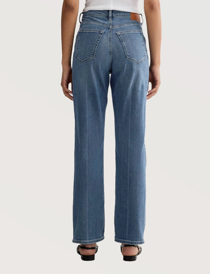 High Rise Straight Jeans