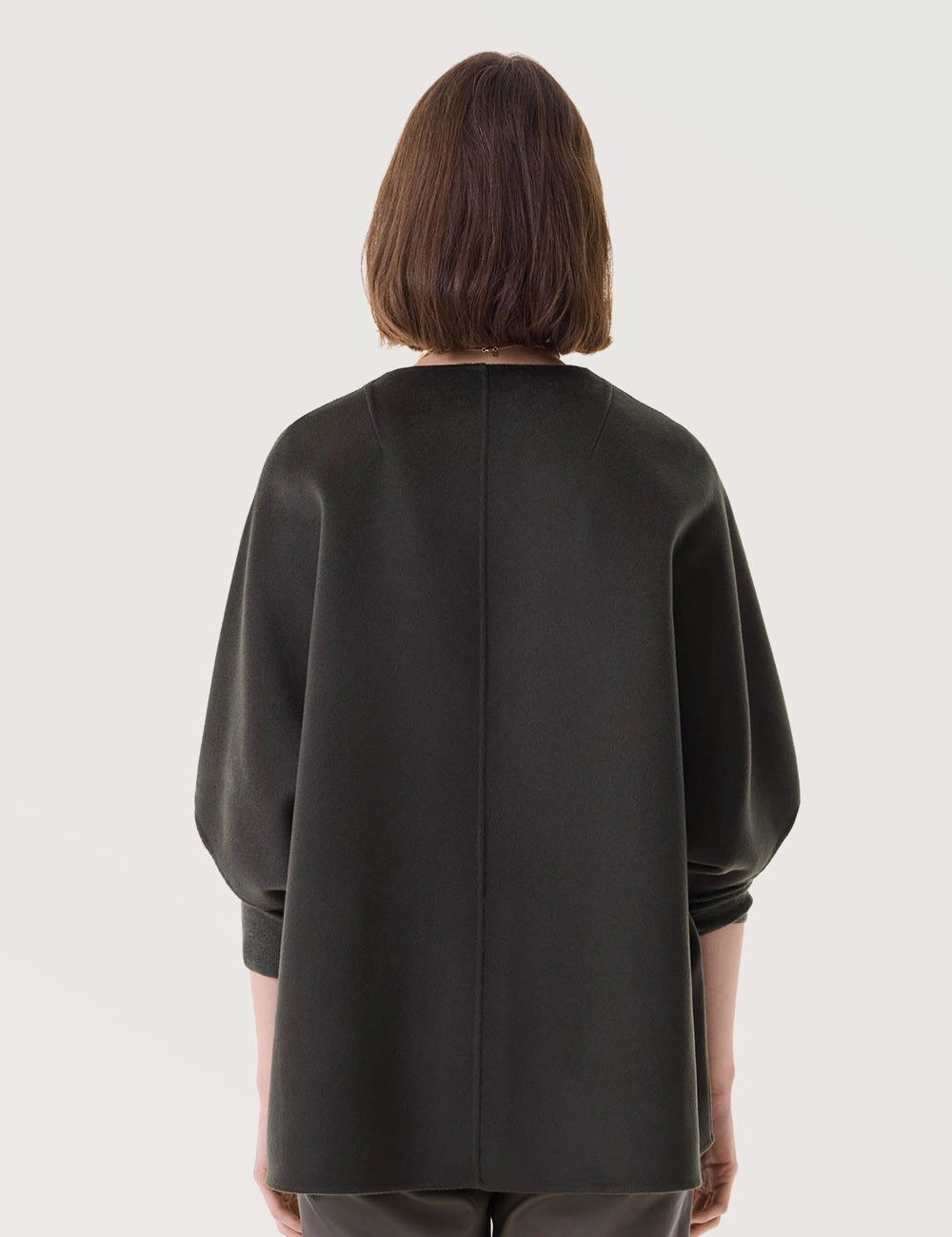 Relaxed Open Front Jacket