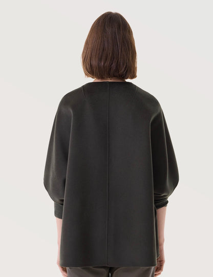 Relaxed Open Front Jacket